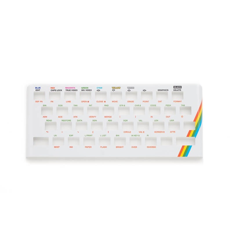 Chapa metálica teclado Spectrum Chapa metálica teclado Spectrum