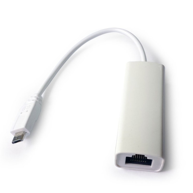 Adaptador microUSB Ethernet Adaptador microUSB Ethernet