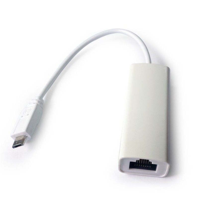 Adaptador microUSB Ethernet