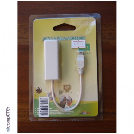 Adaptador miniUSB Ethernet Adaptador miniUSB Ethernet