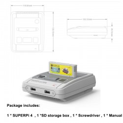 Caja Super Pi 4