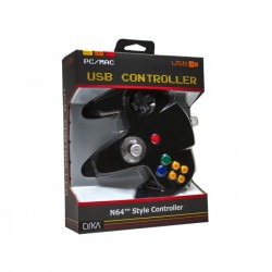 Mando Pad tipo Nintendo 64, USB para PC o Mac