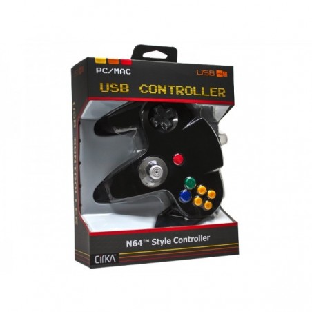 Mando Pad tipo Nintendo 64, USB para PC o Mac Mando Pad tipo Nintendo 64, USB para PC o Mac