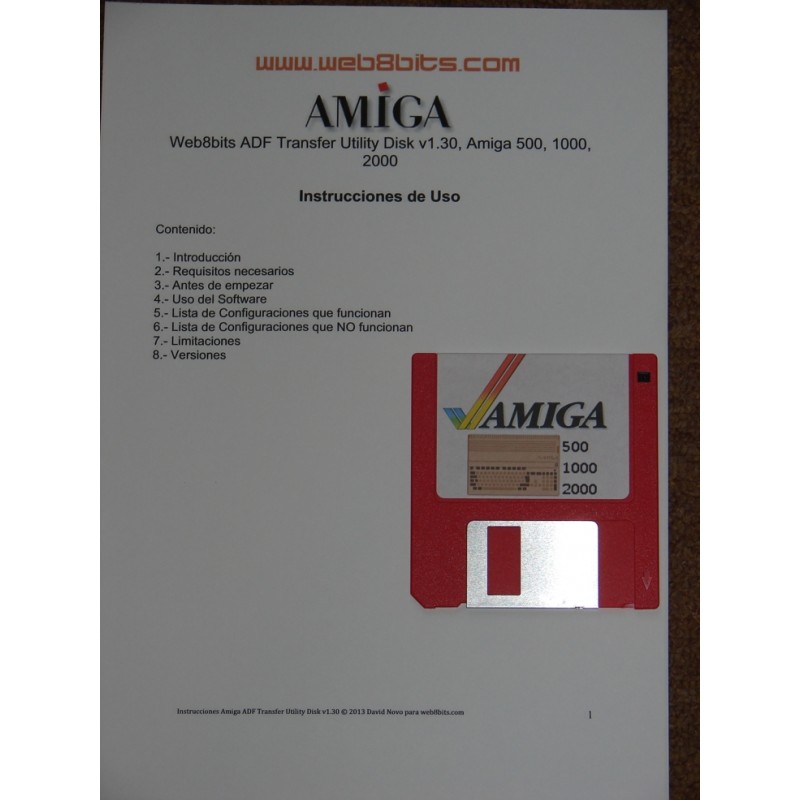 Kit .adf PCMCIA Amiga 600 o 1200