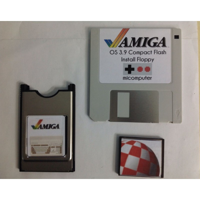 Amiga OS 3.9 Compact Flash 2 GB Install Amiga OS 3.9 Compact Flash 2 GB Install